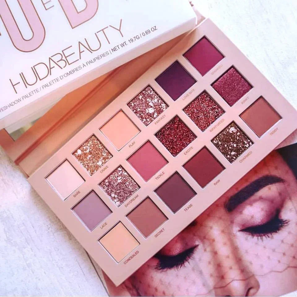 Viral 18-Shade Nude Palette (Buy 1 Get 1 FREE) + Free Gift 🎁 - Makeup Basket