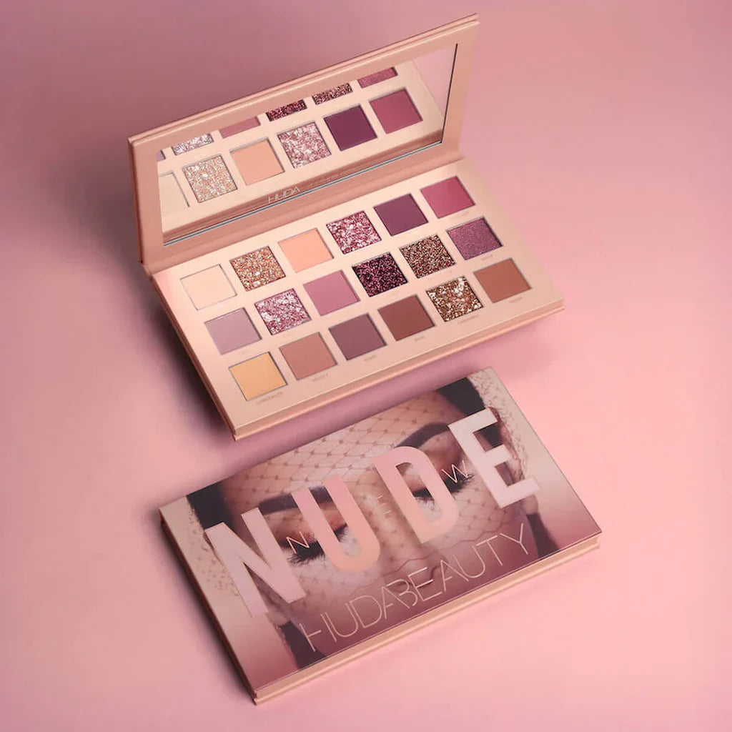 Viral 18-Shade Nude Palette (Buy 1 Get 1 FREE) + Free Gift 🎁 - Makeup Basket