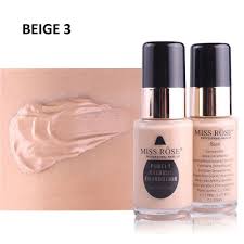 MISS ROSE Purely Natural Liquid Foundation - Makeup Basket