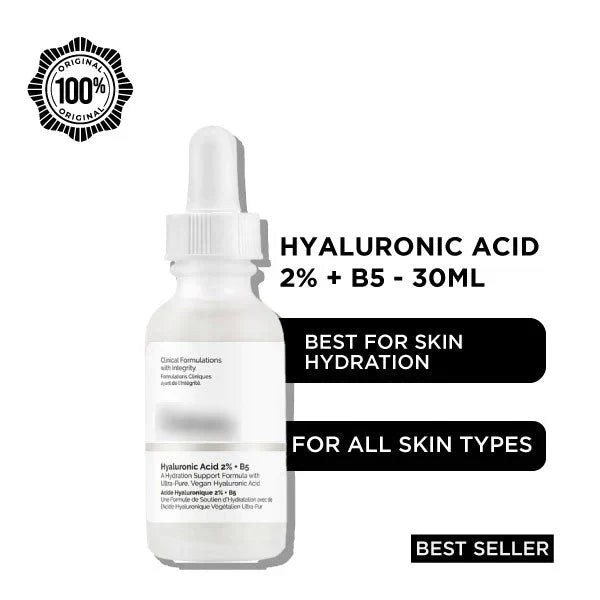 The Ordinary Hyaluronic Acid 2% + B5 + Ceramides | 100% Original - Makeup Basket
